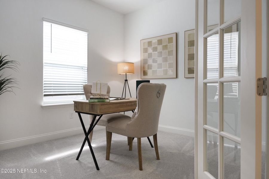 Furnished interior view inside a new home in Stillwater | Active Adult 55+: Stillwater (40s) - Royal Collection, St. Johns (Image 5). Furnished interior view inside a new home in Stillwater | Active Adult 55+: Stillwater (40s) - Royal Collection, St. Johns (Image 5).