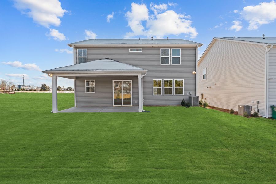 Exterior details and patio area of a home in Sparrow Creek, Boiling Springs (Image 4). Exterior details and patio area of a home in Sparrow Creek, Boiling Springs (Image 4).