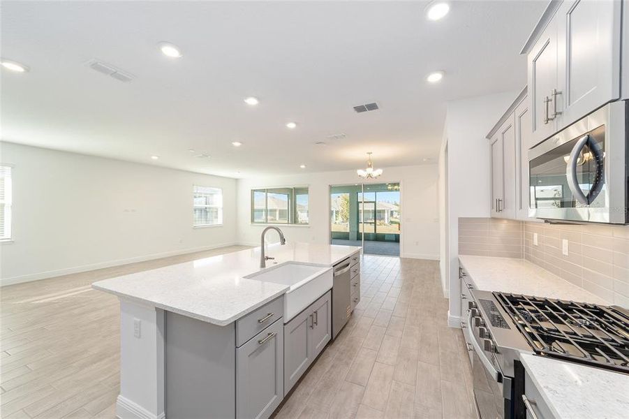 Furnished interior view inside a new home in On Top of the World Communities, Ocala (Image 6). Furnished interior view inside a new home in On Top of the World Communities, Ocala (Image 6).