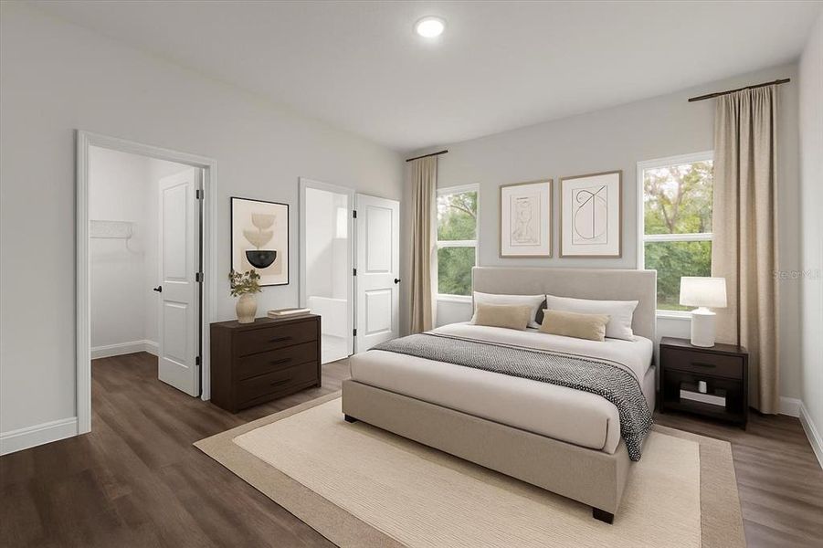 Spacious, unfurnished interior of a new home in , Ocala (Image 5).