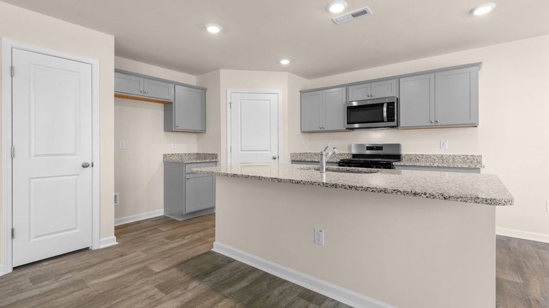 Furnished interior view inside a new home in Fishel Village, Winston-Salem (Image 4).