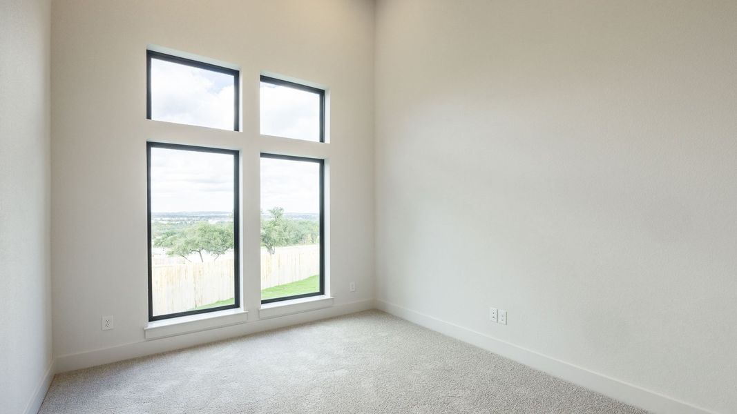 Spacious, unfurnished interior of a new home in Santa Rita Ranch - Eldorado, Liberty Hill (Image 11). Spacious, unfurnished interior of a new home in Santa Rita Ranch - Eldorado, Liberty Hill (Image 11).