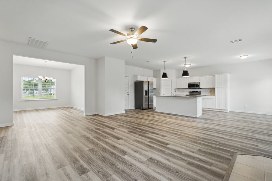 Representative unfurnished interior of a home built from the The Screven - Covenant by RTS Homes in Doctor's Creek, Ludowici (Image 42).
