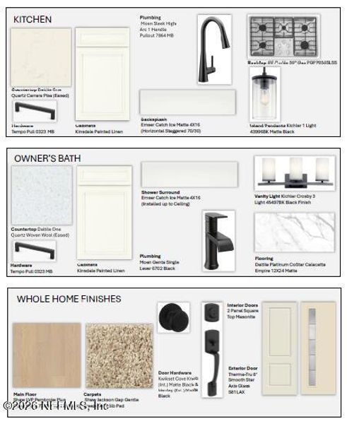 Sample of building materials used in homes in , Jacksonville (Image 3).