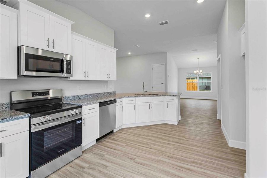 Furnished interior view inside a new home in The Preserve at Laurel Lake, Lake City (Image 4).