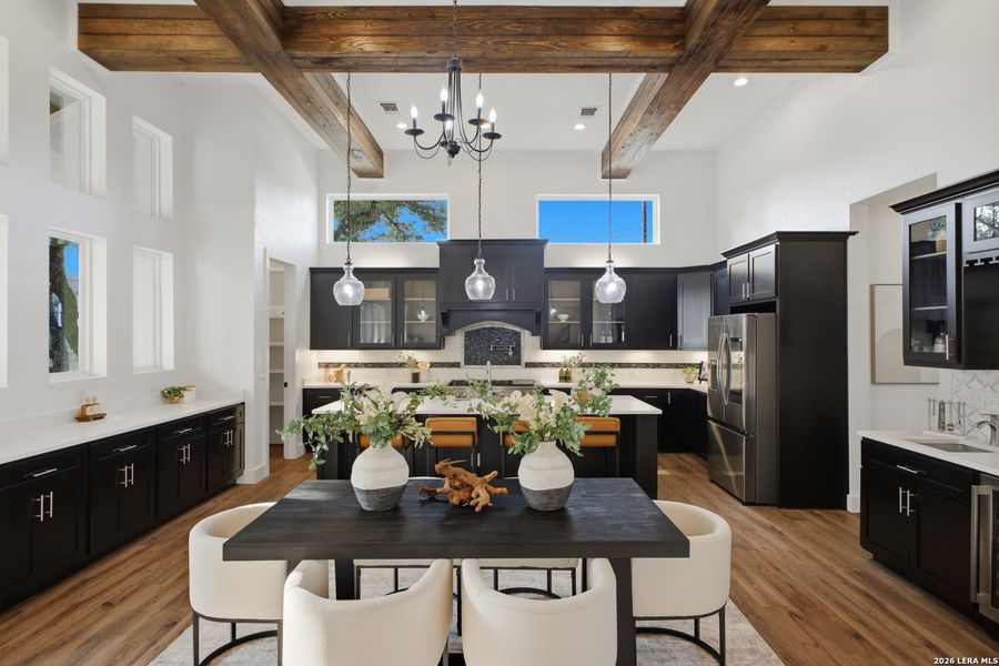 Furnished interior view inside a new home in , Blanco (Image 42).