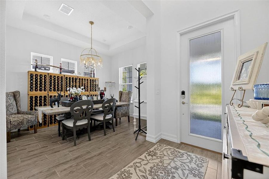Furnished interior view inside a new home in SouthShore Yacht Club: Somerset Preserve, Ruskin (Image 14).