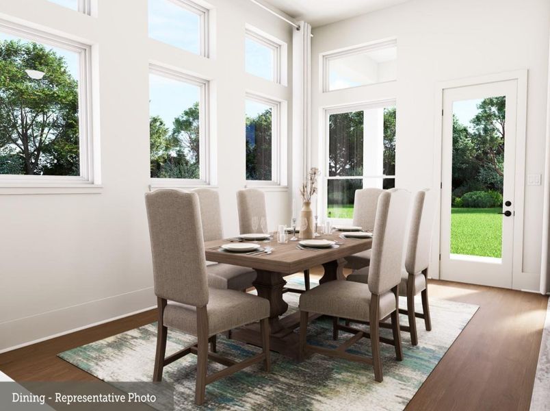 Furnished interior view inside a new home in Audubon – Ascent Collection, Magnolia (Image 9).