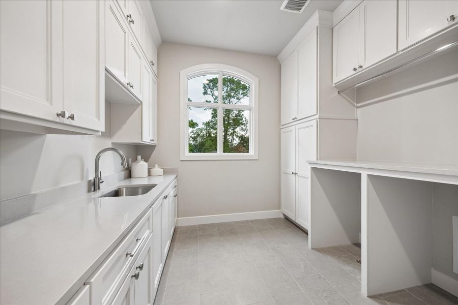 Furnished interior view inside a new home in , Houston (Image 38).