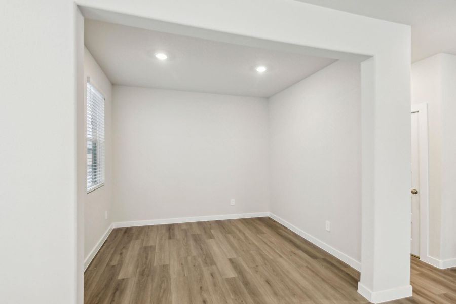 Photo is not of the actual home, but is an inspirational photo of builder’s model home and may depict options, furnishings, and/or decorator features that are not included