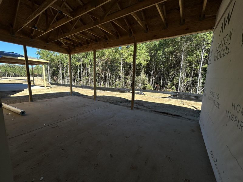 In-progress construction of a new home in Tea Farm: Presidents Series, Ravenel, SC (Image 11).