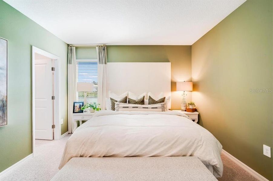 Furnished interior view inside a new home in Waterstone, Groveland (Image 24).