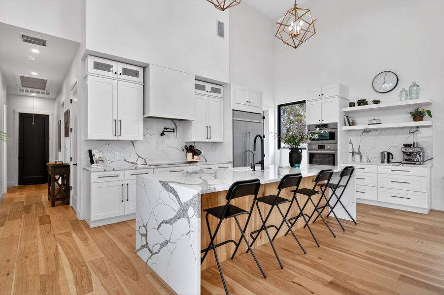 Furnished interior view inside a new home in , Spicewood (Image 16).
