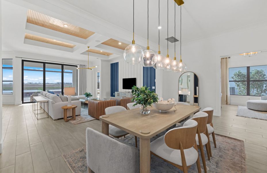 Representative furnished interior of a home built from the Layton Grande by Del Webb in Del Webb Catalina, Lakewood Ranch (Image 40).