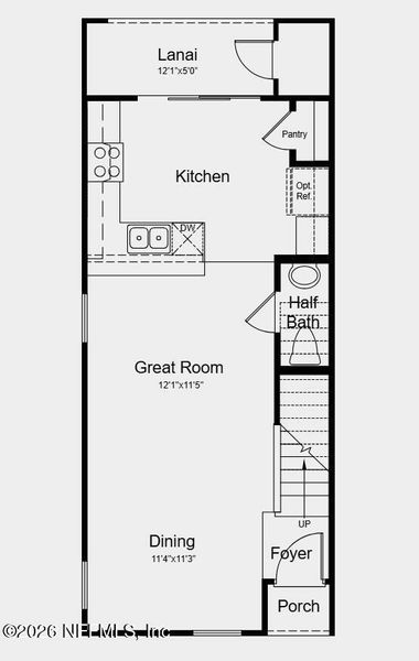 2D floor plan layout of this home in , Jacksonville, FL (Image 2). 2D floor plan layout of this home in , Jacksonville, FL (Image 2).