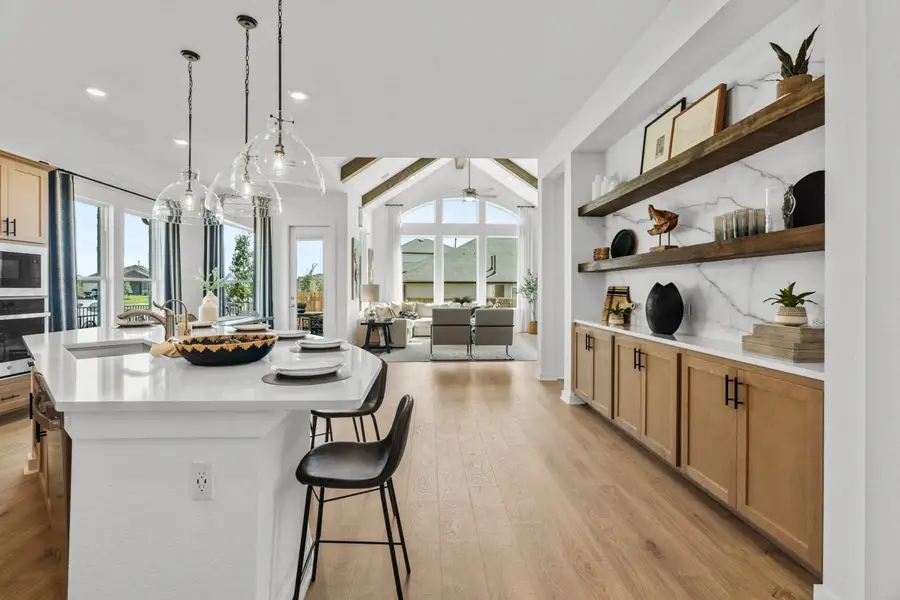 Furnished interior view inside a new home in Attwater, Waller (Image 26).