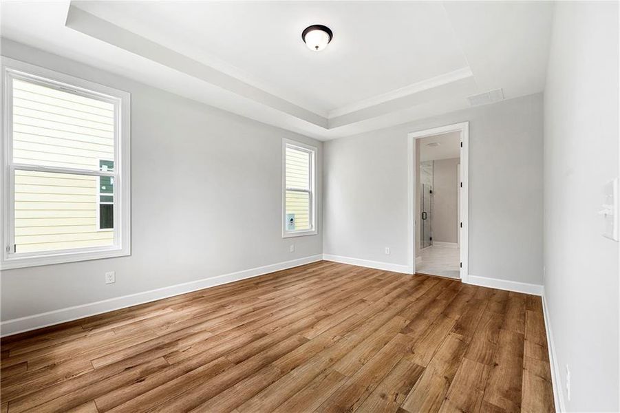 Spacious, unfurnished interior of a new home in Cresswind Georgia at Twin Lakes, Hoschton (Image 18).