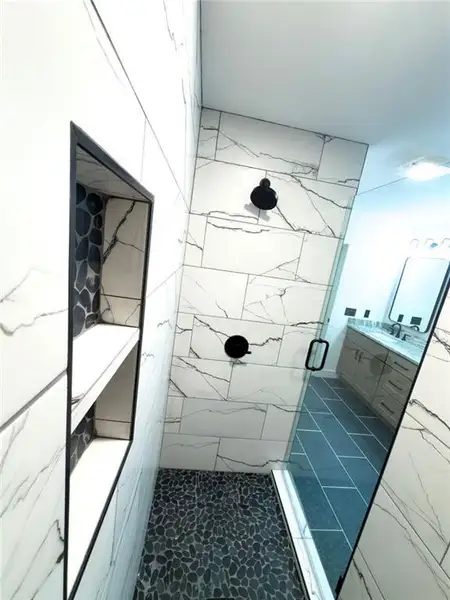 Close-up of interior finishes inside a home in , Blairsville (Image 13).