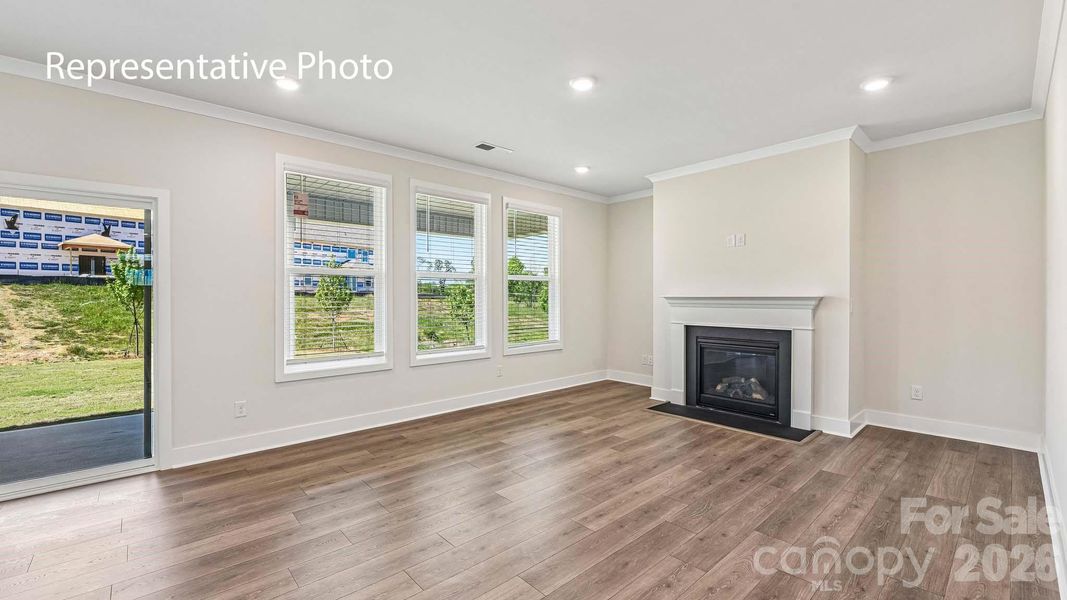 Spacious, unfurnished interior of a new home in Avalon of Gastonia, Gastonia (Image 32).