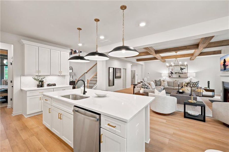 Furnished interior view inside a new home in Everson, Snellville (Image 13).