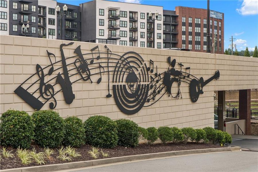 Front exterior of a new home in Millcroft Townhomes, Buford, GA, highlighting curb appeal (Image 33).