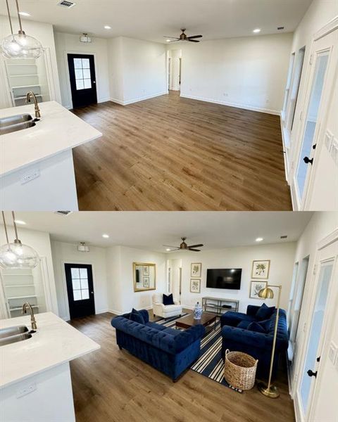 Furnished interior view inside a new home in , Lindsay (Image 15).