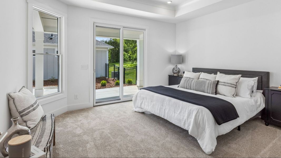Furnished interior view inside a new home in The Courtyards at Stewarts Creek, Smyrna (Image 19).