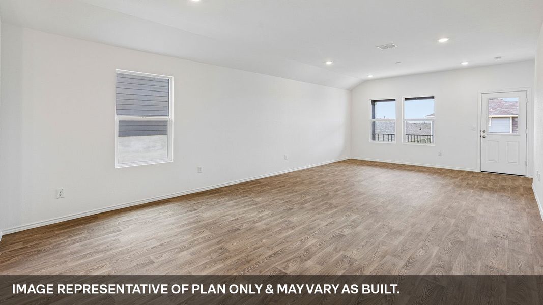 Representative unfurnished interior of a home built from the The Gaven by D.R. Horton in Talavera, Kyle (Image 32). Representative unfurnished interior of a home built from the The Gaven by D.R. Horton in Talavera, Kyle (Image 32).