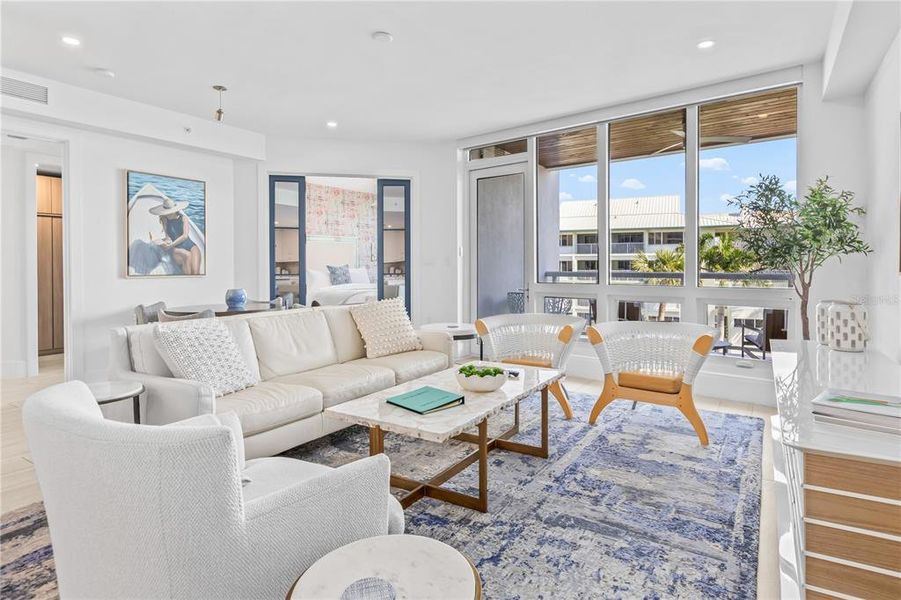 Furnished interior view inside a new home in , Sarasota (Image 9).