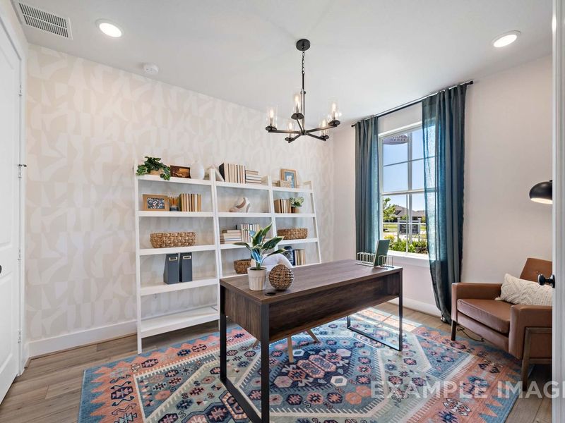 Representative furnished interior of a home built from the The Edward A by Davidson Homes LLC in Lago Mar, Texas City (Image 6).