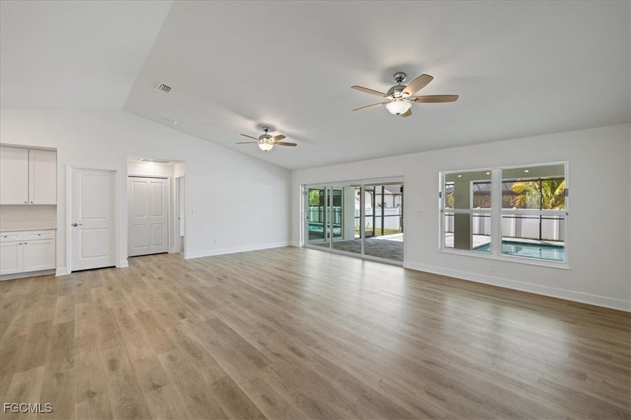 Spacious, unfurnished interior of a new home in Cape Coral, Cape Coral (Image 19). Spacious, unfurnished interior of a new home in Cape Coral, Cape Coral (Image 19).