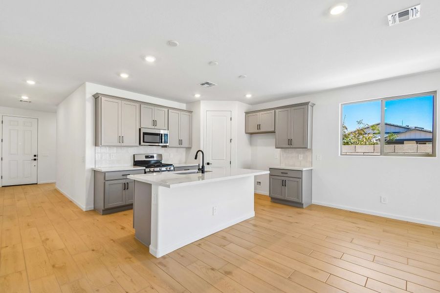 Kitchen featuring the Artisan Collection