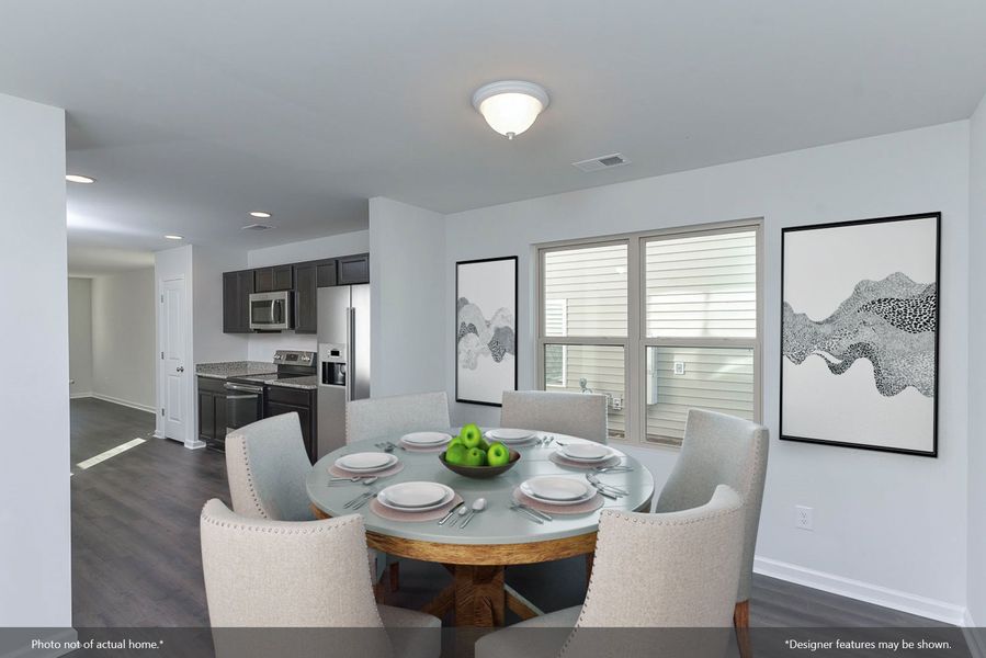 Furnished interior view inside a new home in Bluefield, Lexington (Image 6).