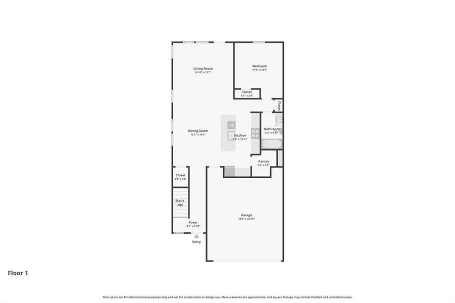 2D floor plan layout of this home in Hawthorne Station, College Park, GA (Image 4). 2D floor plan layout of this home in Hawthorne Station, College Park, GA (Image 4).