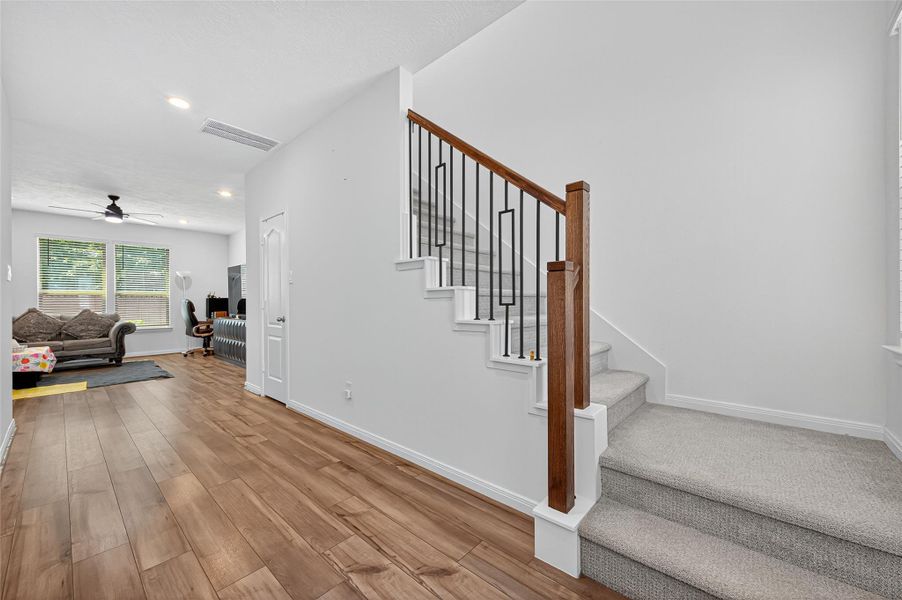 Spacious, unfurnished interior of a new home in Creekside Court, Magnolia (Image 19). Spacious, unfurnished interior of a new home in Creekside Court, Magnolia (Image 19).