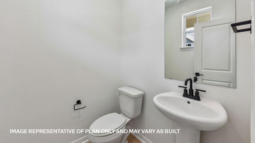 Furnished interior view inside a new home in Avery Centre, Round Rock (Image 9).