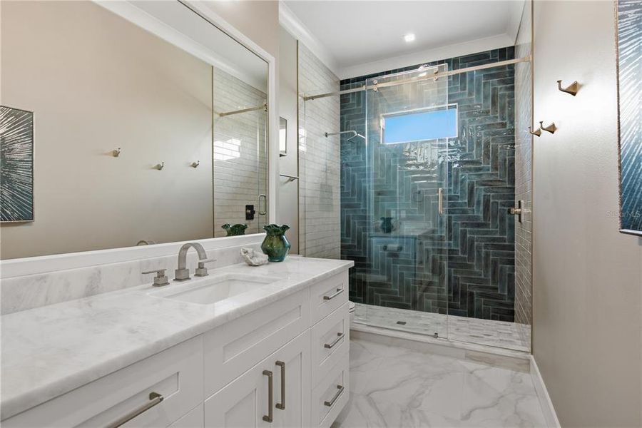 Furnished interior view inside a new home in , Belleair Beach (Image 55).