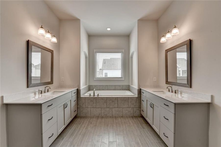 Furnished interior view inside a new home in , Duluth (Image 3).