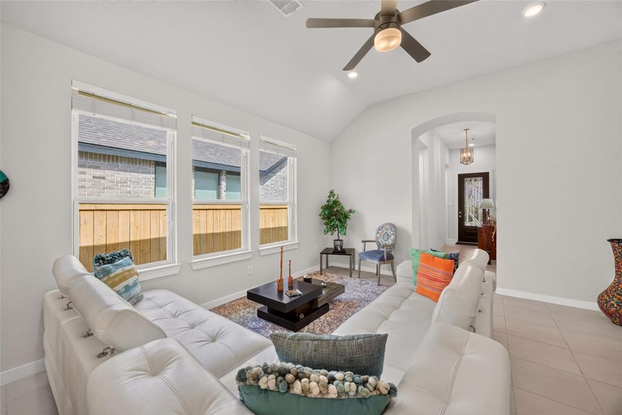 Bright living room filled with natural light! Bright living room filled with natural light!