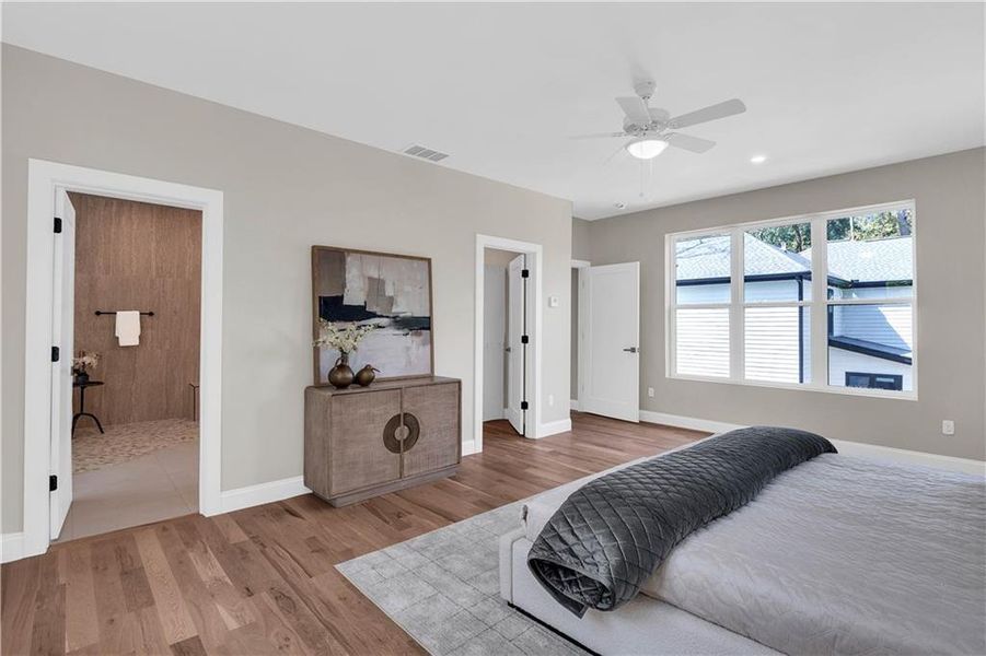 Furnished interior view inside a new home in , Decatur (Image 26).
