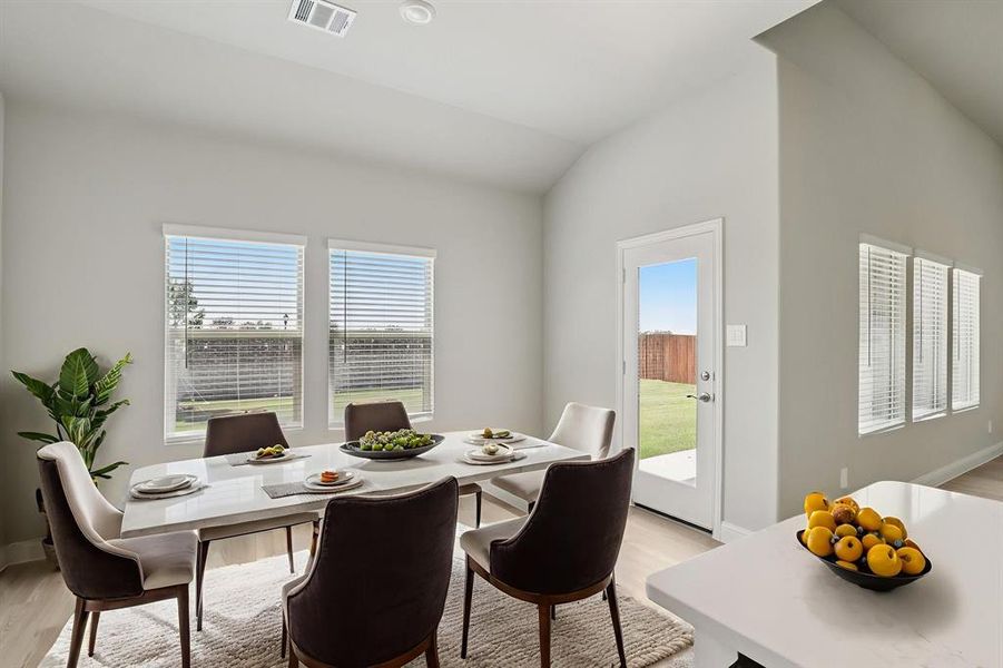 Photo is not of the actual home, but is an inspirational photo of builder’s model home and may depict options, furnishings, and/or decorator features that are not included.