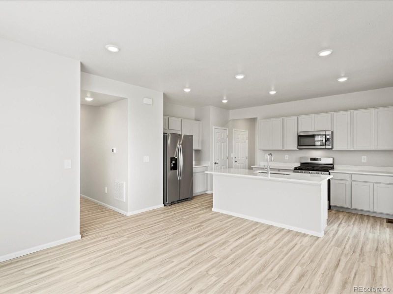 Spacious, unfurnished interior of a new home in Lake Bluff, Greeley (Image 25). Spacious, unfurnished interior of a new home in Lake Bluff, Greeley (Image 25).