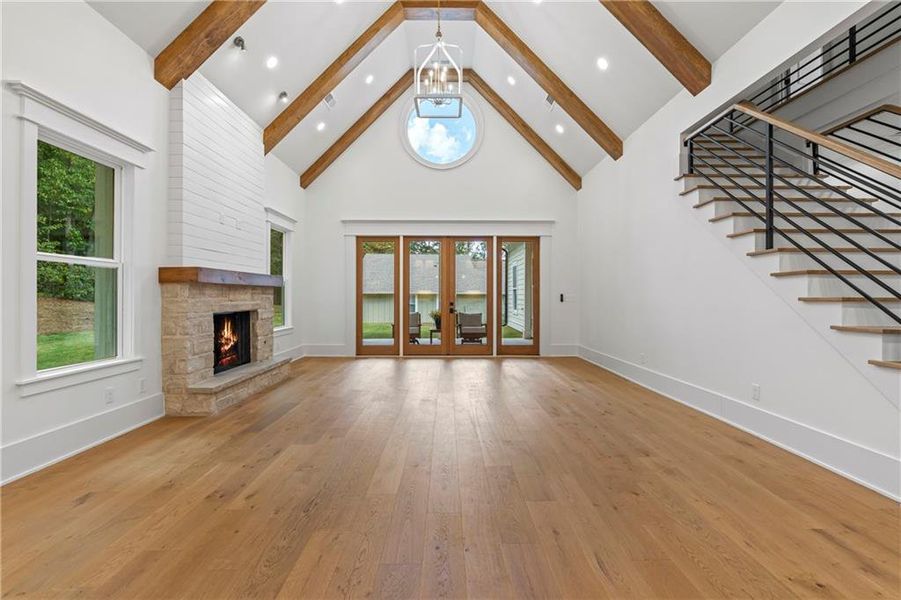 Spacious, unfurnished interior of a new home in , Lilburn (Image 79).