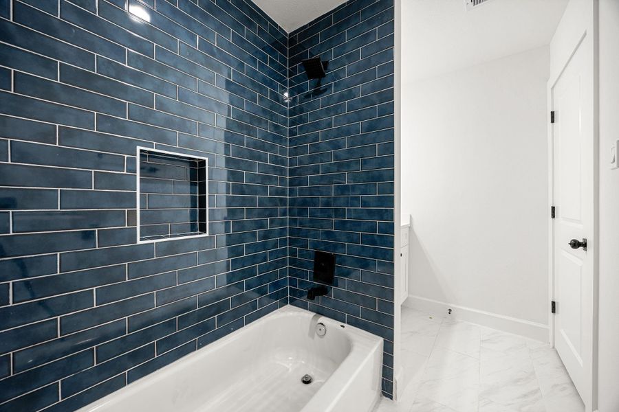 Close-up of interior finishes inside a home in , Houston (Image 20).