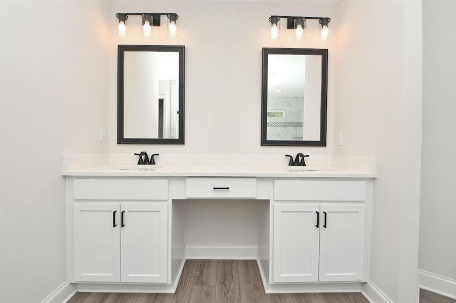 Furnished interior view inside a new home in , Dallas (Image 36).