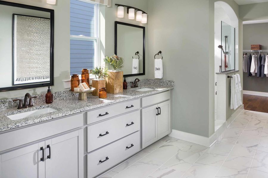 Representative furnished interior of a home built from the The Jenkins by David Weekley Homes in Nexton - Midtown - The Village Collection, Summerville (Image 4).
