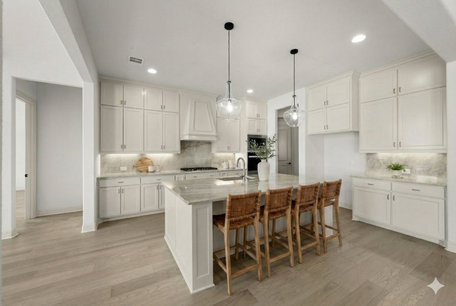 Furnished interior view inside a new home in Levante - 1 Acre Lots, Waxahachie (Image 9).
