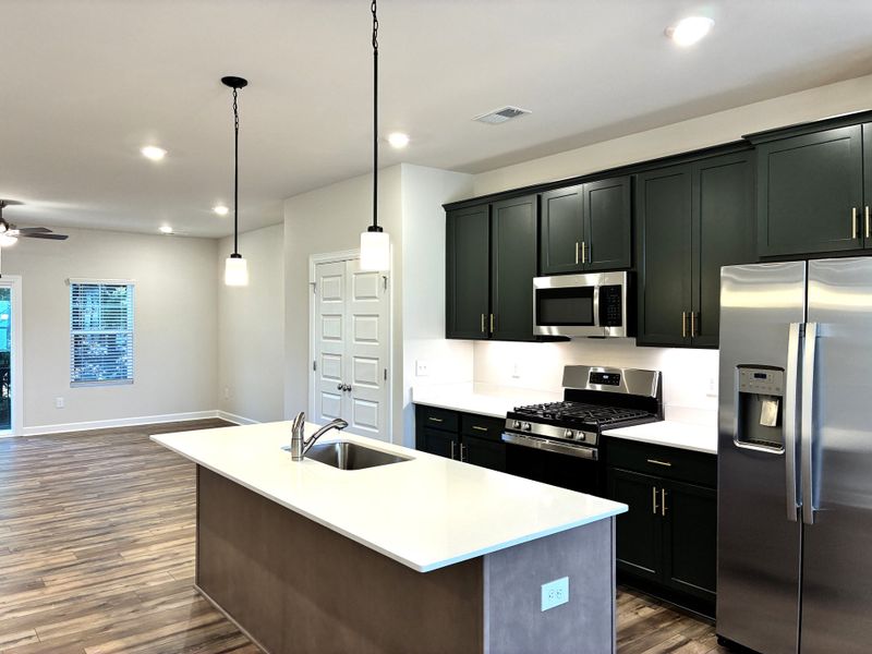 Furnished interior view inside a new home in Miller Park, Greenville (Image 11).