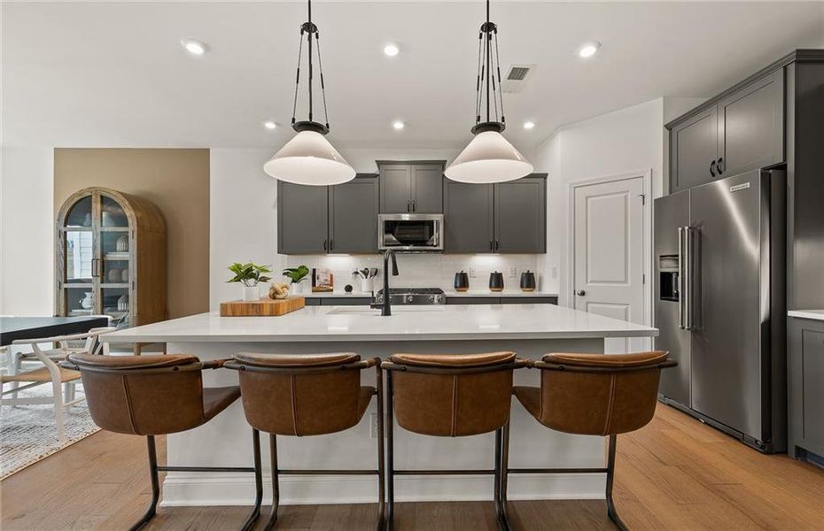 Furnished interior view inside a new home in Berkeley Mill, Cumming (Image 10).