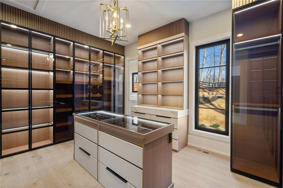 Furnished interior view inside a new home in , Canton (Image 7).